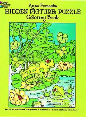 【预售】Hidden Picture Puzzle Coloring Book