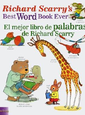 现货 Richard Scarry's Best Word Book Ever/El Mejor Libro