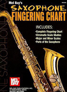 【预售】Saxophone Fingering Chart