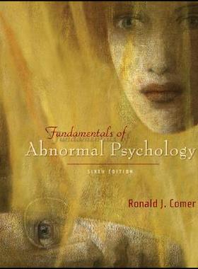 【预售】Fundamentals of Abnormal Psychology