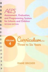【预订】AEPS Curriculum Three to Six Years
