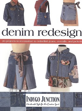 【预售】Denim Redesign: 20 Projects to Reconstruct