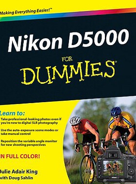 【预售】Nikon D5000 For Dummies(R)