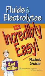 【预售】Fluids and Electrolytes: An Incredibly Easy! Pocket