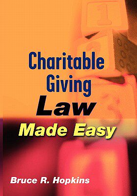 【预售】charitable giving law made easy