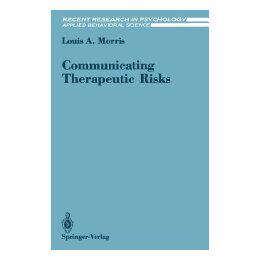 【预售】Communicating Therapeutic Risks