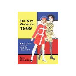 【预售】The Way We Wore 1969: A Vintage Fashion Paper Doll