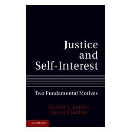 【预售】Justice and Self-Interest: Two Fundamental Motives