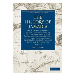 【预售】The History of Jamaica: Or, General Survey of the