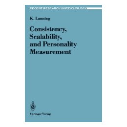 【预售】Consistency, Scalability, and Personality