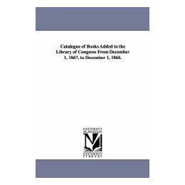 【预售】Catalogue of Books Added to the Library of Congress