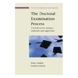 【预售】The Doctoral Examination Process: A Handbook for