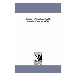 【预售】Directory of Social and Health Agencies of New York