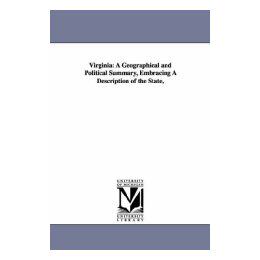 【预售】Virginia: A Geographical and Political Summary