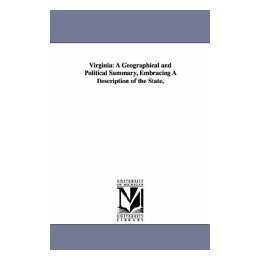 【预售】Virginia: A Geographical and Political Summary