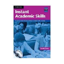【预售】Instant Academic Skills with Audio CD: A Resource