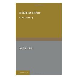 【预售】Adalbert Stifter: A Critical Study