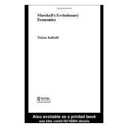 【预售】Marshall's Evolutionary Economics