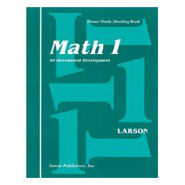 【预售】Math 1 1e Homeschool Set