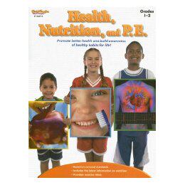 【预售】Health, Nutrition, and P.E.: Grades 1-2