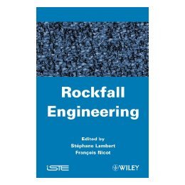 【预售】Rockfall Engineering