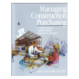 【预售】Managing Construction Purchasing: Contract Buyout;