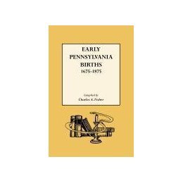 【预售】Early Pennsylvania Births,1675-1875