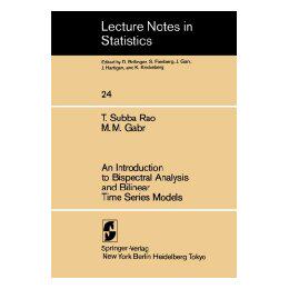 【预售】An Introduction to Bispectral Analysis and Bilinear