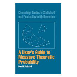 【预售】A User's Guide to Measure Theoretic Probability