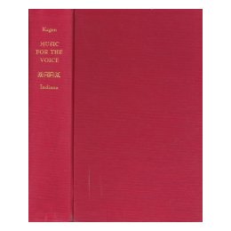 【预售】Music for the Voice: A Descriptive List of Concert