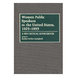 【预售】Women Public Speakers in the United States
