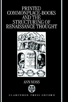 【预售】Printed Commonplace-Books and the Structuring of
