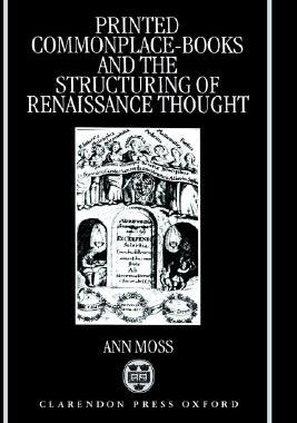 【预售】Printed Commonplace-Books and the Structuring of