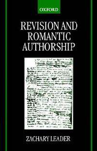 【预售】Revision and Romantic Authorship