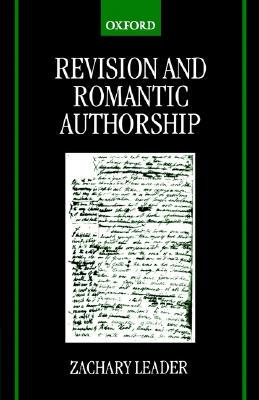 【预售】Revision and Romantic Authorship