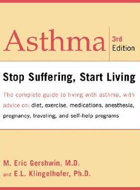 【预售】Asthma: Stop Suffering, Start Living