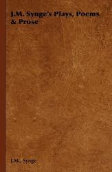 【预售】J.M. Synge's Plays, Poems & Prose