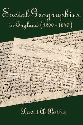 【预售】Social Geographies in England (1200-1640)
