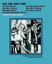 【预售】Fiat 128 1969-1982 Owners Workshop Manual