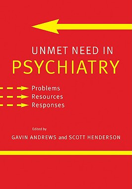 【预售】Unmet Need in Psychiatry: Problems, Resources