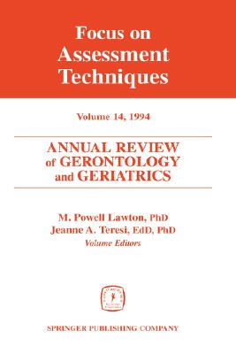 【预售】Annual Review of Gerontology and Geriatrics, Volume