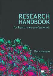 【预售】Research Handbook For Health Care Professionals