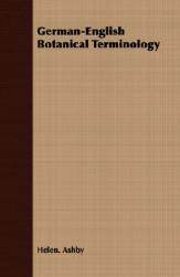【预售】German-English Botanical Terminology