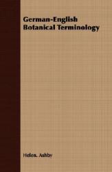 【预售】German-English Botanical Terminology