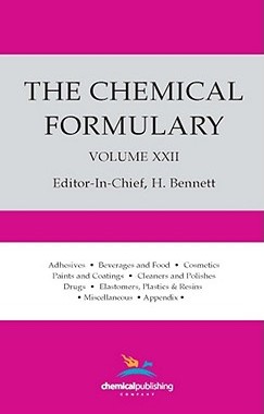 【预售】The Chemical Formulary, Volume 22: Volume 22