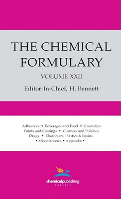 【预售】The Chemical Formulary, Volume 22: Volume 22