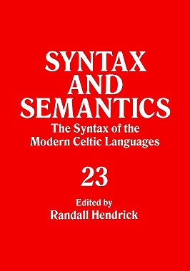 【预售】The Syntax of the Modern Celtic Languages