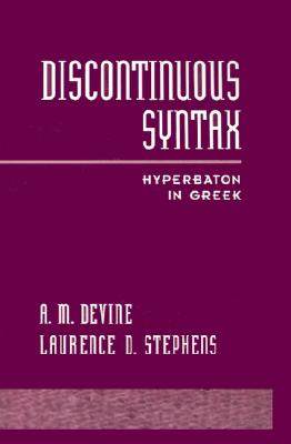 【预售】Discontinuous Syntax: Hyperbaton in Greek