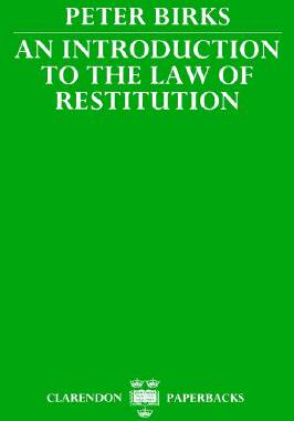 【预售】An Introduction to the Law of Restitution