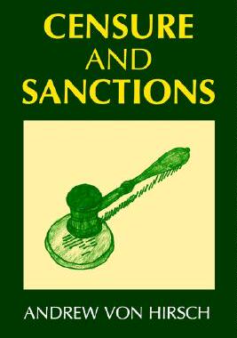 【预售】Censure and Sanctions